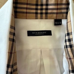 Burberry London Men’s Dress Shirt 15 1/2 R
